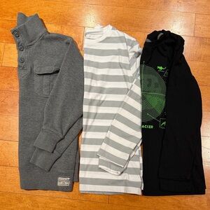 Bundle of Boys long sleeve shirts